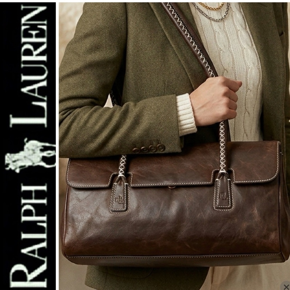 LAUREN Ralph Lauren Leather Bag - Picture 2 of 10